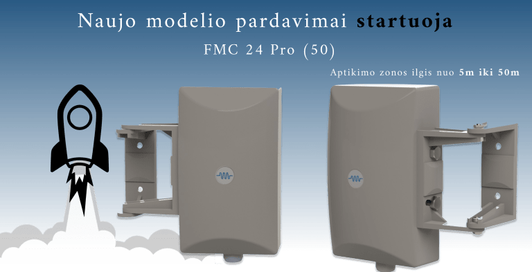 Read more about the article Naujo modelio FMC 24 Pro pardavimai startuoja