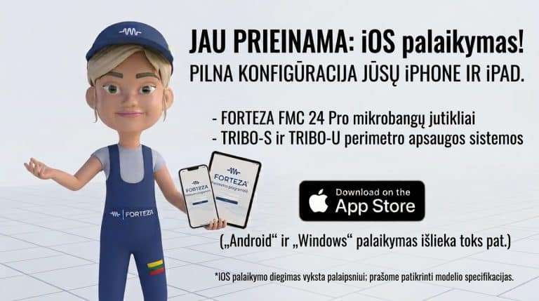 Read more about the article iOS jau palaikoma! Pilnas FMC 24 Pro, TRIBO-S ir TRIBO-U nustatymas iš „iPhone“ ir „iPad“
